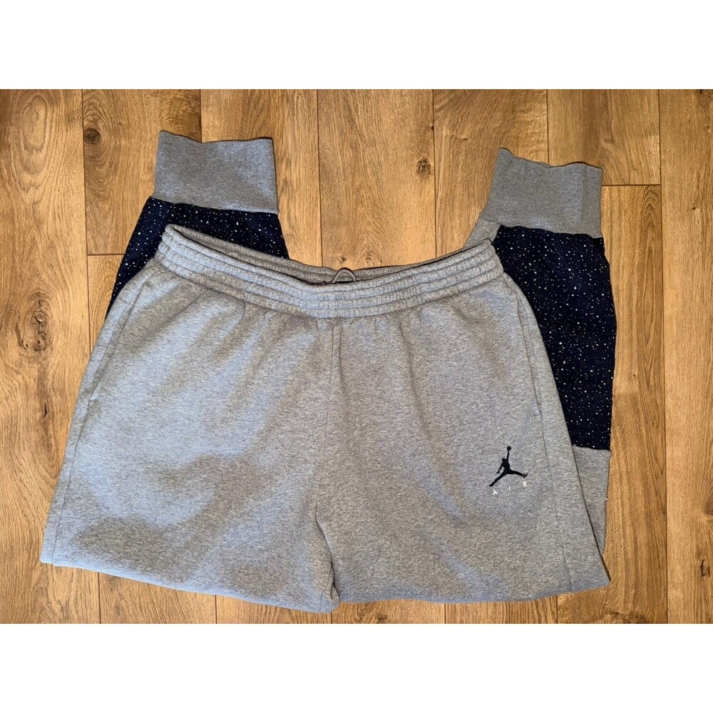 Men’s Air Jordan Fleece Jogger Sweats Men Pants Size 3XL Drawstring Waist